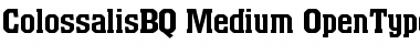 Download Colossalis BQ Font