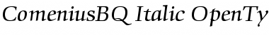 Download Comenius BQ Font