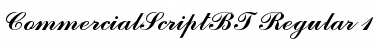 Download Commercial Script Font