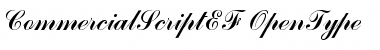 Download CommercialScriptEF Font