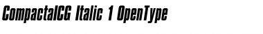 Download CompactaICG Font