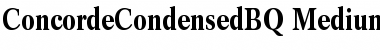Download ConcordeCondensedBQ Font