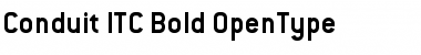 Download Conduit ITC Font