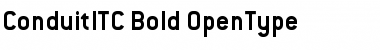 Download ConduitITC Font