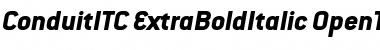 Download ConduitITC Font