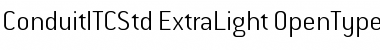 Download ConduitITCStd Font
