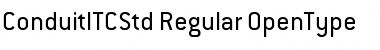 Download ConduitITCStd Font