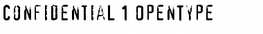Download Confidential Font