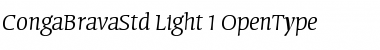 Download Conga Brava Std Font