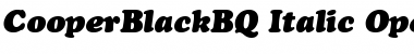 Download Cooper Black BQ Regular Font
