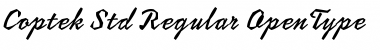 Download Coptek Std Font