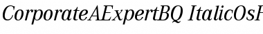 Download Corporate A Expert BQ Font