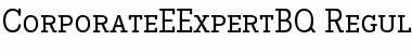 Download Corporate E Expert BQ Font
