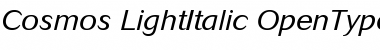 Download Cosmos Font
