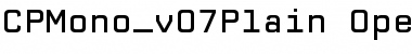 Download CPMono_v07 Font
