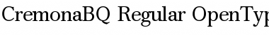 Download Cremona BQ Font