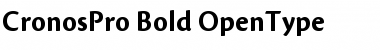 Download Cronos Pro Font