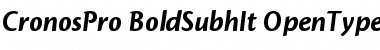 Download Cronos Pro Font