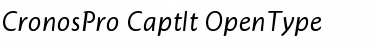Download Cronos Pro Font