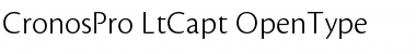 Download Cronos Pro Font