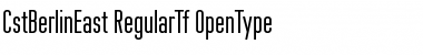 Download CstBerlinEast Font