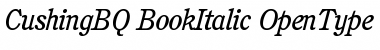 Download Cushing BQ Font