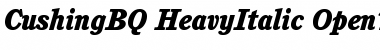 Download Cushing BQ Font
