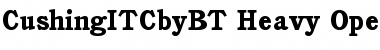 Download ITC Cushing Font