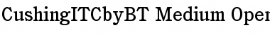 Download ITC Cushing Font