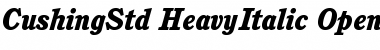 Download ITC Cushing Std Font
