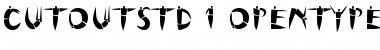 Download Cutout Std Font