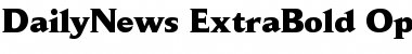 Download Jaeger Daily News Extra Bold Font