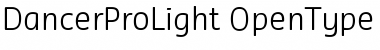 Download Dancer Pro Light Font