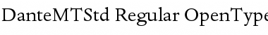 Download Dante MT Std Font