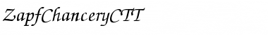 Download ZapfChanceryCTT Regular Font