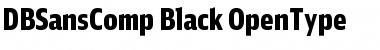 Download DB Sans Comp Black Font