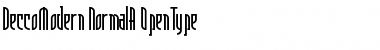 Download DeccoModern-NormalA Font