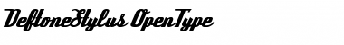 Download DeftoneStylus Font Download DeftoneStylus Font