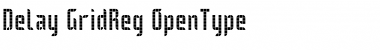 Download Delay-Grid Font Download Delay-Grid Font