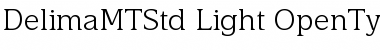 Download Delima MT Std Font