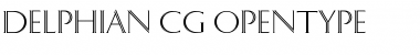 Download Delphian CG Font Download Delphian CG Font