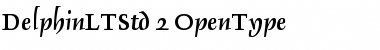 Download Delphin LT Std Font