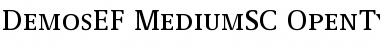 Download DemosEF Font