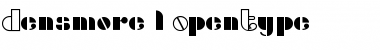 Download Densmore Font Download Densmore Font