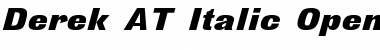 Download Derek AT Italic Font Download Derek AT Italic Font