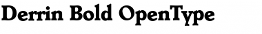 Download Derrin Font