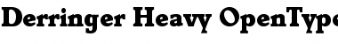 Download Derringer-Heavy Font