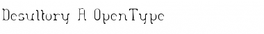 Download Desultory Font Download Desultory Font
