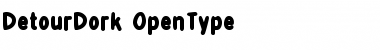 Download detourDork Font