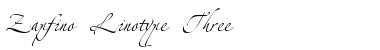 Download Zapfino Linotype Three Regular Font